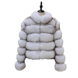 Women Faux Fur Jacket Thick Loose Long Coat Warm Turn Down Collar Full Sleeve Open Stitch Thick Coats Solid Winter 2025