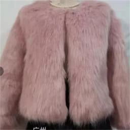 Korean Ladies Solid Color Plush Outwear 2025 Femme Fashion Short Fur Tops Jacket Winter Thicken Women Long Sleeves Faux Fur Coat