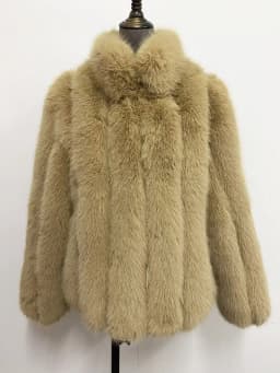 ZADORIN New Luxury Patchwork Striped Stand Collar Faux Fur Coat Woman Clothing Winter Furry Jacket Fur Faux Coats Warm Fur Top