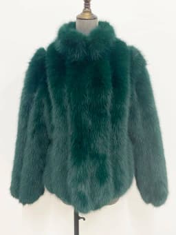 ZADORIN New Luxury Patchwork Striped Stand Collar Faux Fur Coat Woman Clothing Winter Furry Jacket Fur Faux Coats Warm Fur Top