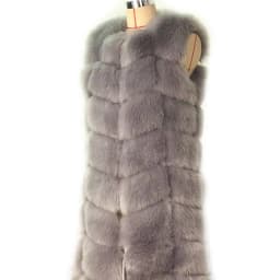 HJQJLJLS 80 Cm Faux Fur Vest 2021 Winter Women Thick Warm Faux Fox Fur Sleeveless Coat Female Fluffy Artificial Fur Coat Jacket