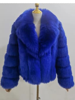 ZADORIN New Winter Mink Fur Coat Women Luxury FAUX Fox Fur Coat Thick Warm Lapel Long Sleeve Black White Fluffy Fur Jacket