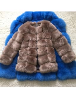 ZADORIN New Luxury Splicing Long Faux Fur Coat Woman Thick Warm Winter Fashion Fluffy Jacket Faux Fur Coats for Woman Outerwears