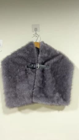 Women Fashion Faux Fur Scarf, Faux Mink Muffler