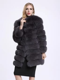 ZADORIN Winter Luxury Long Mink Fur Coats Woman Warm Faux Fur Coat Long Sleeve Fluffy Fur Jacket Woman Overcoat Fur Faux Coat