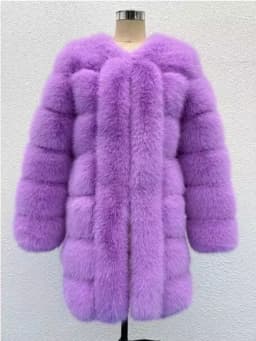 ZADORIN Winter New Long Furry Faux Fur Coat Jackets Woman Thick Warm Fluffy Faux Fur Jacket Causal Party Overcoat Streetwear