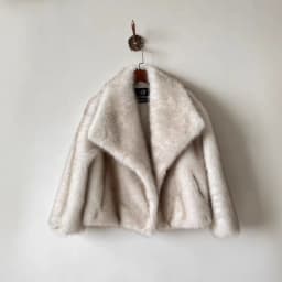 2025 Winter New Fashion Gradient Fluffy Fur Coat Women High Street Luxury Big Fur Collar Faux Fox Fur Jacket Female Overcoats