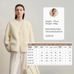 Amii Fur Coat 2026 Winter New Loose Short V-Neck Versatile Women's Coat Warm Long Sleeves With A Belt Jacket With Fur 12524007