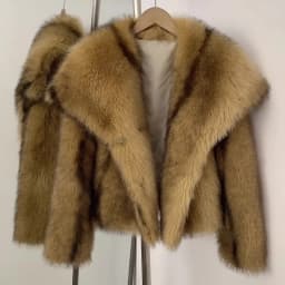 DEBAIOR Cropped Vegan Fur Short Jacket Female New Autumn Winter Warm Outerwear Women's Oversized Big Lapel Faux Fox Fur Coat