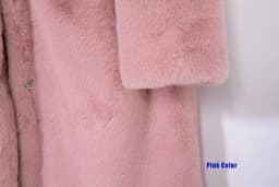 2026 New Women Winter Warm Faux Fur Coat Thick Women Long Coat Turn Down Collar Women Warm Coat With Belt Casaco Feminino