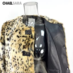 2026 Autumn Winter New High Quality Women Fashion Leopard Faux Fur Coat Casual Button Long Sleeves Warm Jacket Outwear Female