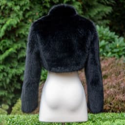 Women Faux Fur Women Coats Solid Jackets Round Collar Long Sleeve Open Stitch Loose Fit Thick Warm Fur Casual 2026 Autumn Winter