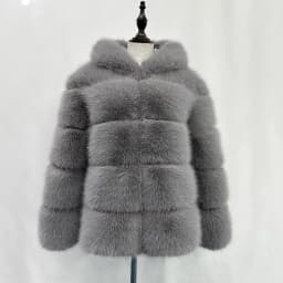 Women Hooded Thick Jackets Fur Faux Solid Zipper Coat Long Sleeve Cardigan Spliced Hoodies Warm Streetwear Coats Winter