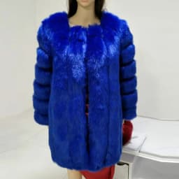 HJQJLJLS 2022 Winter New Fashion Women Long Faux Fur Coat Female Fuzzy Fur Coat Winter Thick Warm Fluffy Artificial Fur Jacket