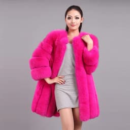 HJQJLJLS 2022 Winter New Fashion Women Long Faux Fur Coat Female Fuzzy Fur Coat Winter Thick Warm Fluffy Artificial Fur Jacket