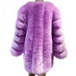 HJQJLJLS 2022 Winter New Fashion Women Long Faux Fur Coat Female Fuzzy Fur Coat Winter Thick Warm Fluffy Artificial Fur Jacket