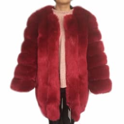 HJQJLJLS 2022 Winter New Fashion Women Long Faux Fur Coat Female Fuzzy Fur Coat Winter Thick Warm Fluffy Artificial Fur Jacket