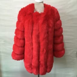 HJQJLJLS 2022 Winter New Fashion Women Long Faux Fur Coat Female Fuzzy Fur Coat Winter Thick Warm Fluffy Artificial Fur Jacket
