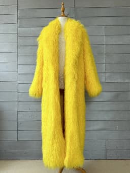 ZADORIN Fashion Super Long Faux Sheep Fur Coat Woman Solid Lapel Thick Fluffy Faux Fur Jackets Woman Winter Clothes Outerwears