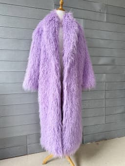 ZADORIN Fashion Super Long Faux Sheep Fur Coat Woman Solid Lapel Thick Fluffy Faux Fur Jackets Woman Winter Clothes Outerwears