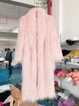 ZADORIN Fashion Super Long Faux Sheep Fur Coat Woman Solid Lapel Thick Fluffy Faux Fur Jackets Woman Winter Clothes Outerwears