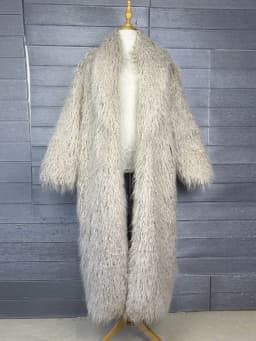 ZADORIN Fashion Super Long Faux Sheep Fur Coat Woman Solid Lapel Thick Fluffy Faux Fur Jackets Woman Winter Clothes Outerwears