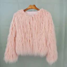 34 Colors 3XL Fur Coats Women Autumn Winter Top Fashion Faux Fur Coat Elegant Thick Warm Faux Fur Jackets For Women 2025 Top MA7
