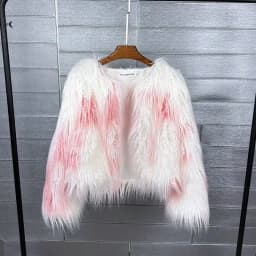 34 Colors 3XL Fur Coats Women Autumn Winter Top Fashion Faux Fur Coat Elegant Thick Warm Faux Fur Jackets For Women 2025 Top MA7