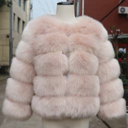 HJQJLJLS 2023 Winter New Fashion Women Faux Fur Coat Female Black Elegant Fluffy Thick Warm Artificial Fox Fur Jacket Outerwear