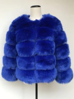 HJQJLJLS 2023 Winter New Fashion Women Faux Fur Coat Female Black Elegant Fluffy Thick Warm Artificial Fox Fur Jacket Outerwear