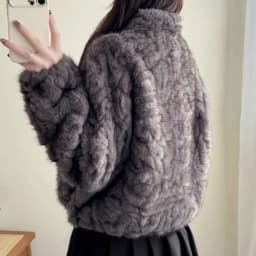 Luxury Women Faux Shearling Jacket Toggle Buttons Stand Collar Coat Fluffy Fleece Winter Warm Retro Preppy Outerwear Top