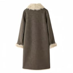 Women's Double-Sided Faux Fur Coat European And American Style Long Jacket for Autumn Winter New Fashion Item