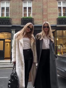 Neo Mint 2024 Winter High Quality Long Faux Mink Fur Coat Women High Street Furry Fur Jacket Luxury Brand Outerwear Overcoat