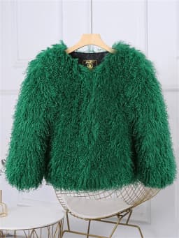 Tossy Female Fluffy Faux Fox Fur Jacket Overcoat Winter Loose Luxury Long Sleeve High Waist Patchwork Coat Women's Outwear 2025
