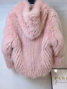 DEAT Fashion Malachite Green Faux Fur Coat Women's Hooded Loose Long Sleeves Plush Thick Jacket Winter New 7A1851