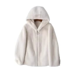 ZXRYXGS High Quality Faux Fur Coat Hoode Women's Jackets 2025 New Autumn and Winter Fashionable Jackets Women Coat Tide