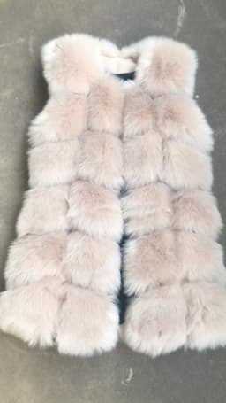 HJQJLJLS 2021 Winter New Women Long Warm Faux Fox Fur Vest Woman Fluffy Artificial Fur Coat Female Fake Fur Sleeveless Jacket