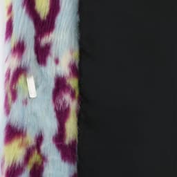 Nerazzurri Multicolor Long Colorful Leopard Print Faux Fur Coat Women Warm Thick Womens Fashions Winter Clothes 2022 5xl 6xl 7xl