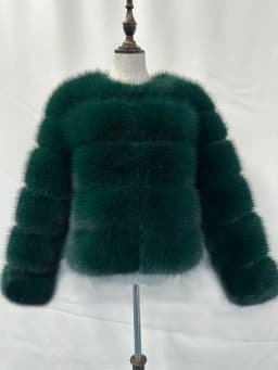 Women's Fashion faux fur coat super hot Autumn Winter women short Faux fox fur fluffy jacket high quality Ladies furry coats