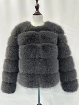 Women's Fashion faux fur coat super hot Autumn Winter women short Faux fox fur fluffy jacket high quality Ladies furry coats