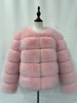 Women's Fashion faux fur coat super hot Autumn Winter women short Faux fox fur fluffy jacket high quality Ladies furry coats