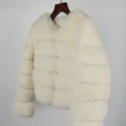 Women's Fashion faux fur coat super hot Autumn Winter women short Faux fox fur fluffy jacket high quality Ladies furry coats