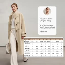 Amii Women's Coat 2025 Winter New Loose Long Half-high Collar Long Sleeves Coat Women Straight Elegant Warm Outerwear 12554010