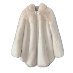 2026 new imitation velvet female mink fur coat whole mink mid-length coat hooded mink fur female