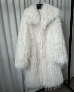 Faux Fur Women Long Coats Jackets Casual Coat Thick Warm Y2k Streetwear Jacket Elegant Work Outerwear Autumn Winter 2025