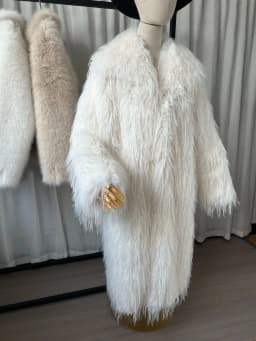 Faux Fur Women Long Coats Jackets Casual Coat Thick Warm Y2k Streetwear Jacket Elegant Work Outerwear Autumn Winter 2025