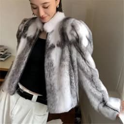 Faux Mink Fur Coat for Women,Short Jackets,O-Neck Overcoat,Female Clothes,High-Quality,England Style,Autumn,Winter,New