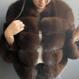 FANPUGUIZHEN Women Coats Autumn Winter New Fashion Pink Faux Fur Coat Elegant Thick Warm Outerwear Fake Fur Woman Jackets