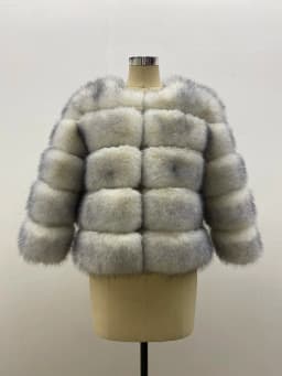 FANPUGUIZHEN Women Coats Autumn Winter New Fashion Pink Faux Fur Coat Elegant Thick Warm Outerwear Fake Fur Woman Jackets