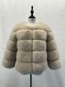 FANPUGUIZHEN Women Coats Autumn Winter New Fashion Pink Faux Fur Coat Elegant Thick Warm Outerwear Fake Fur Woman Jackets